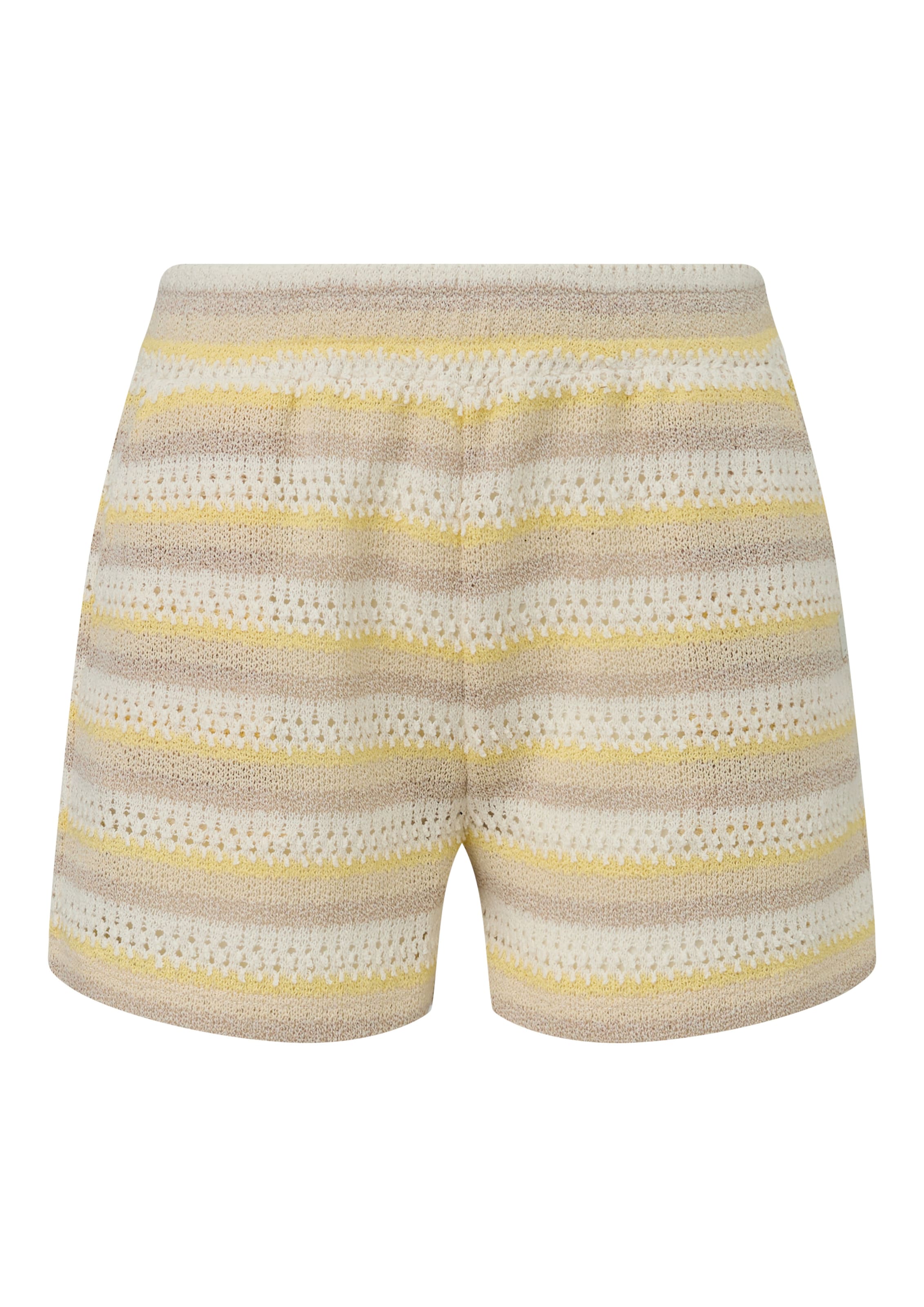 QS Shorts in Beige: Vorderseite