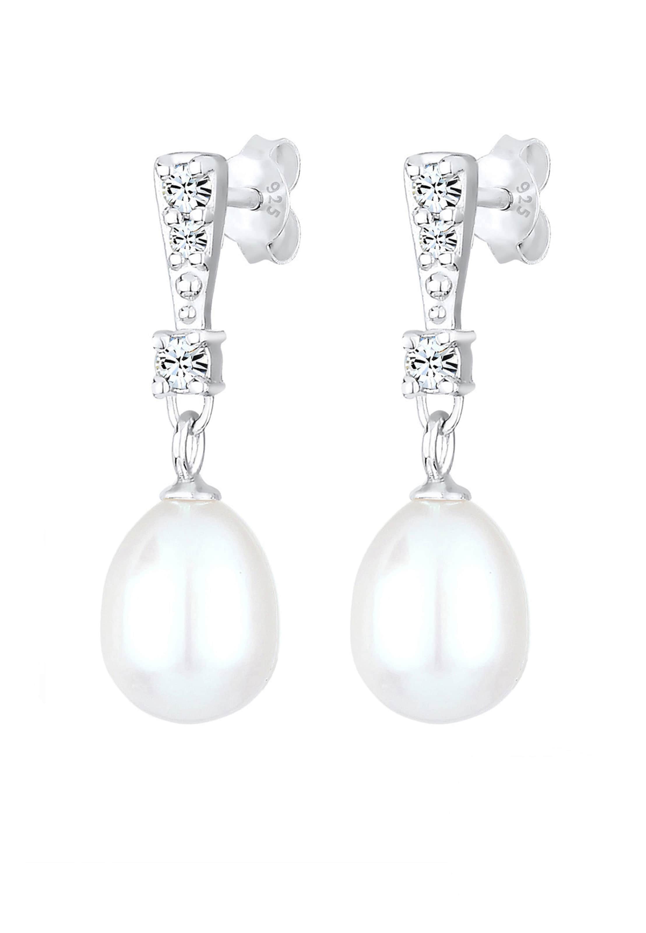 Boucles d'oreilles ELLI en blanc