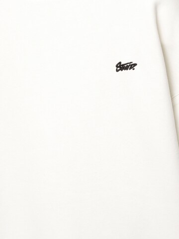 Sweat-shirt 'STWD' Pull&Bear en blanc
