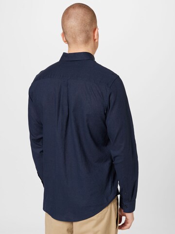 Casual Friday Regular Fit Hemd 'Anton' in Blau