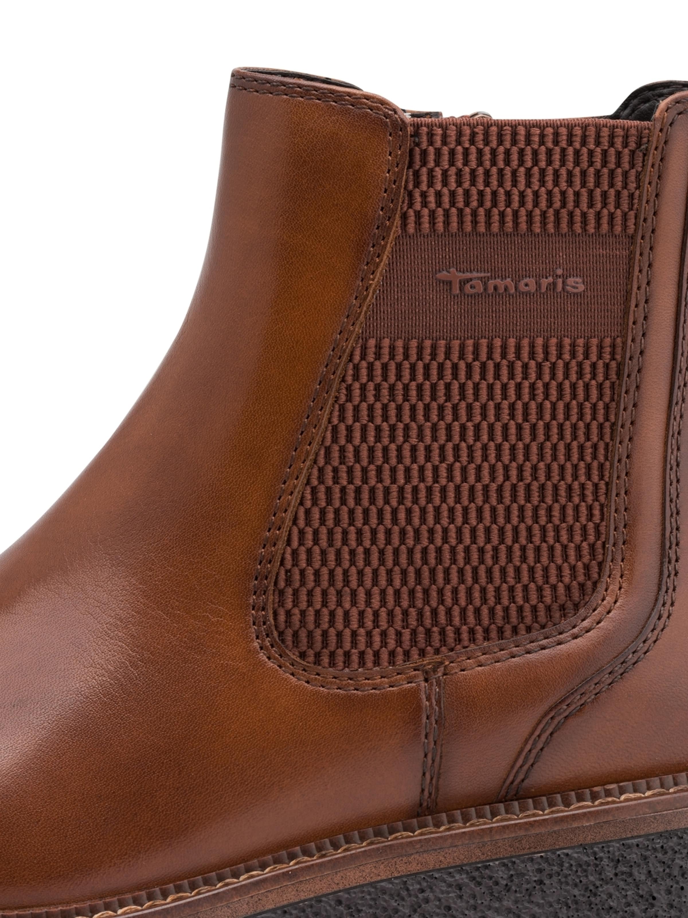 Bottines Tamaris en marron