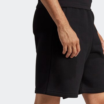 ADIDAS ORIGINALS Regular Pants 'Trefoil Essentials' in Black