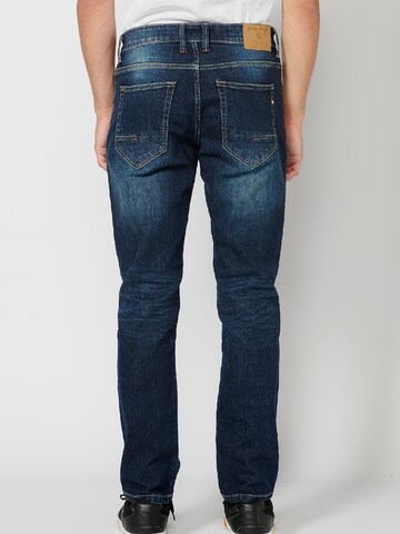 KOROSHI Regular Jeans in Blau