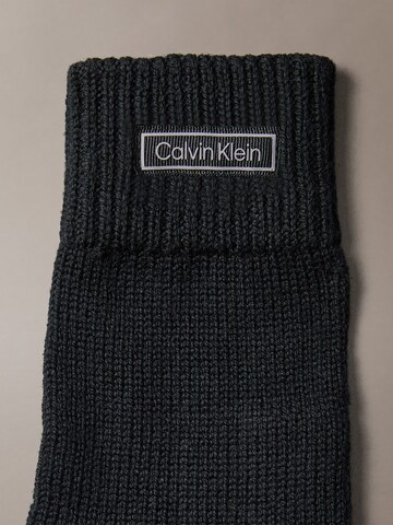 Calvin Klein Vingerhandschoenen in Zwart