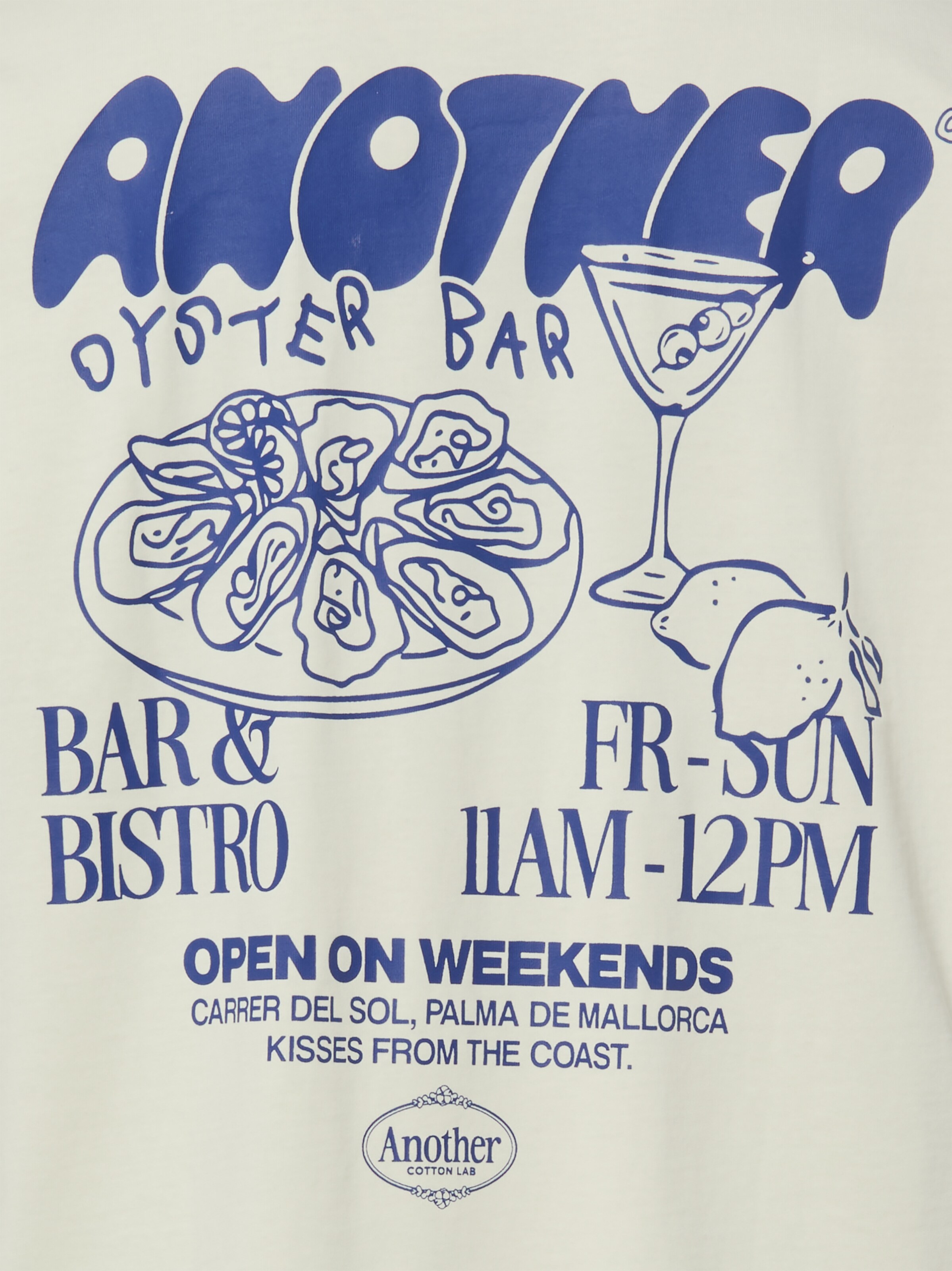 Another Cotton Lab Shirt 'Oyster Bar' in Yellow