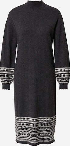 Thought Gebreide jurk 'Aislinn' in Grijs: voorkant