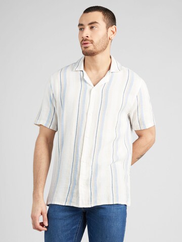 Coupe regular Chemise HOLLISTER en bleu : devant