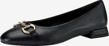 TAMARIS Ballet Flats in Black: front