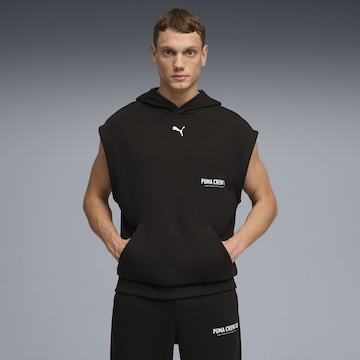 PUMA Sportpullover in Schwarz: Vorderseite