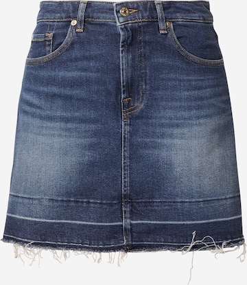 7 for all mankind Skirt in Blue: front