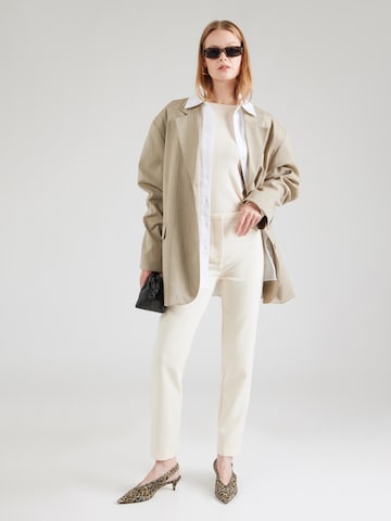 PATRIZIA PEPE Regular Pants in White