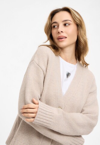 Frieda & Freddies Knit Cardigan in Beige