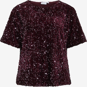 VILA - Blusa 'VIFaith' en rojo: frente