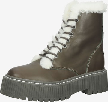 STEVE MADDEN Veterlaarsjes in Groen: voorkant