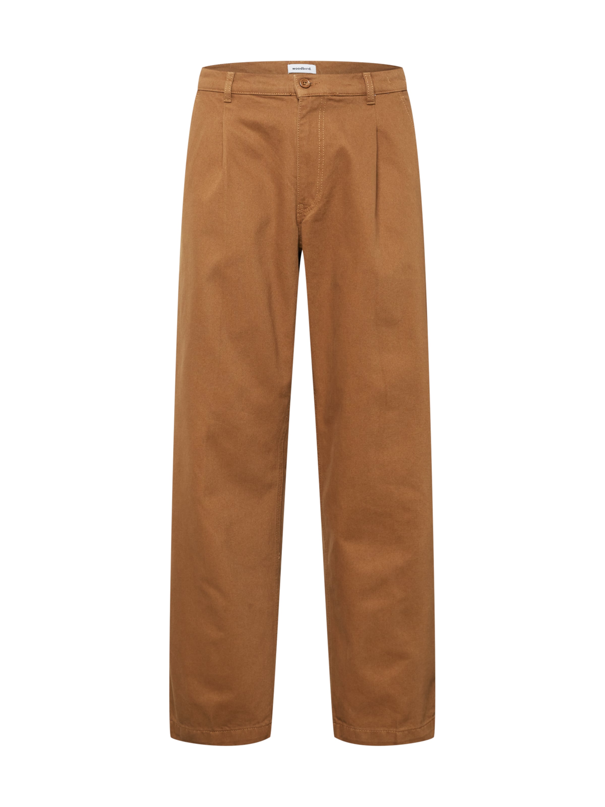 Woodbird Regular Hose 'Ben' in Beige: Vorderseite