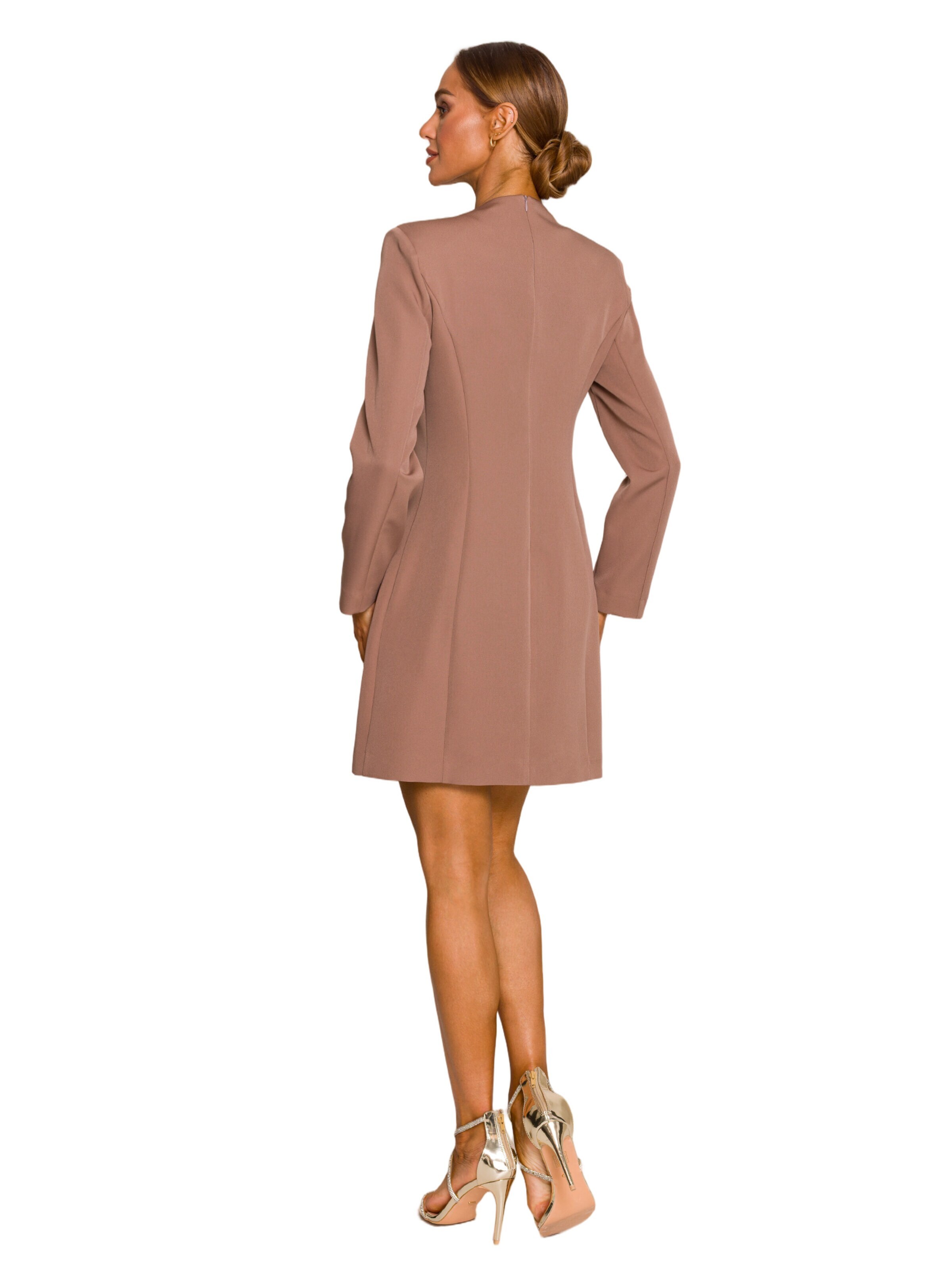 Rochie 'Sukienka żakietowa ze złotymi guzikami' de la made of emotion pe maro