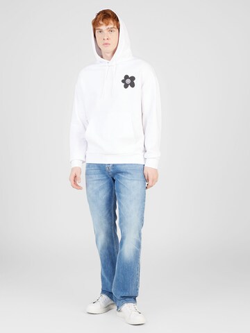 Sweat-shirt 'Nolumbine' HUGO en blanc