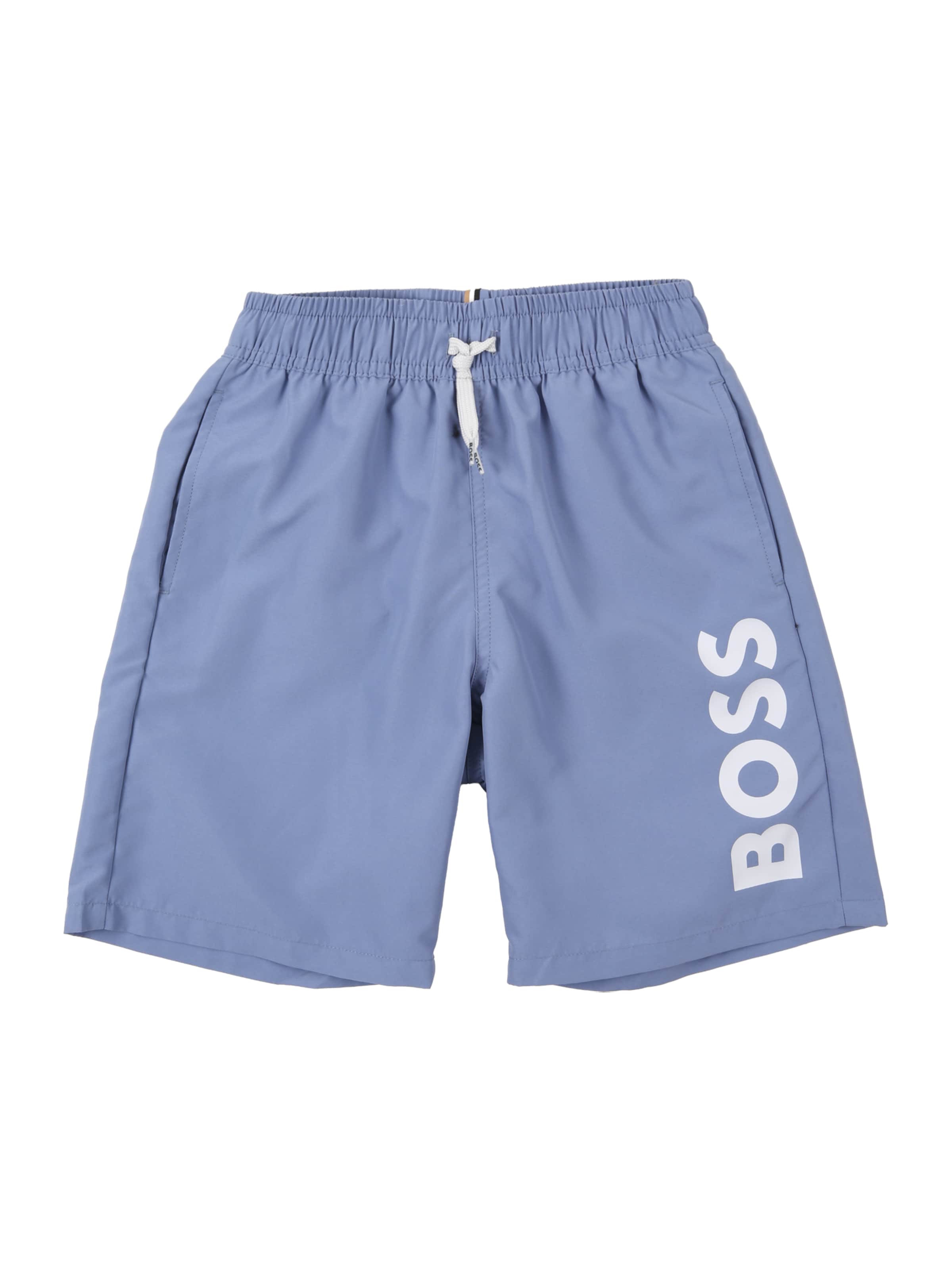 BOSS Swimming shorts in Purple: front