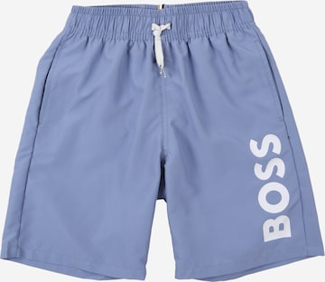 BOSS Swimming shorts in Purple: front
