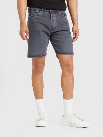 JACK & JONES Regular Дънки 'JJICHRIS JJCOOPER' в сиво: отпред