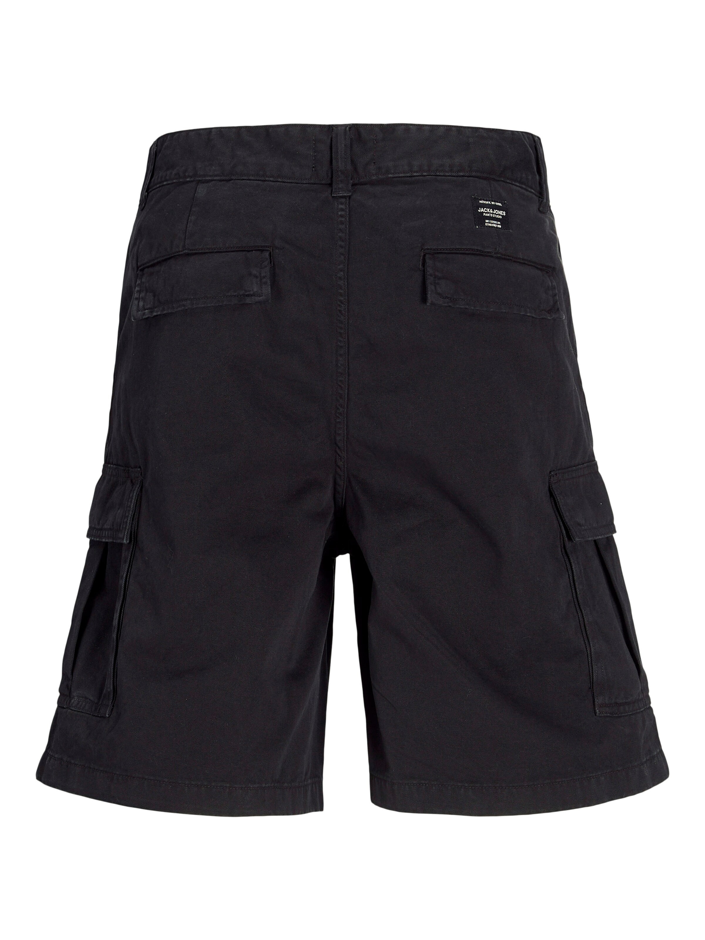 JACK & JONES Loosefit Cargobyxa 'JPSTKarl Avery' i svart