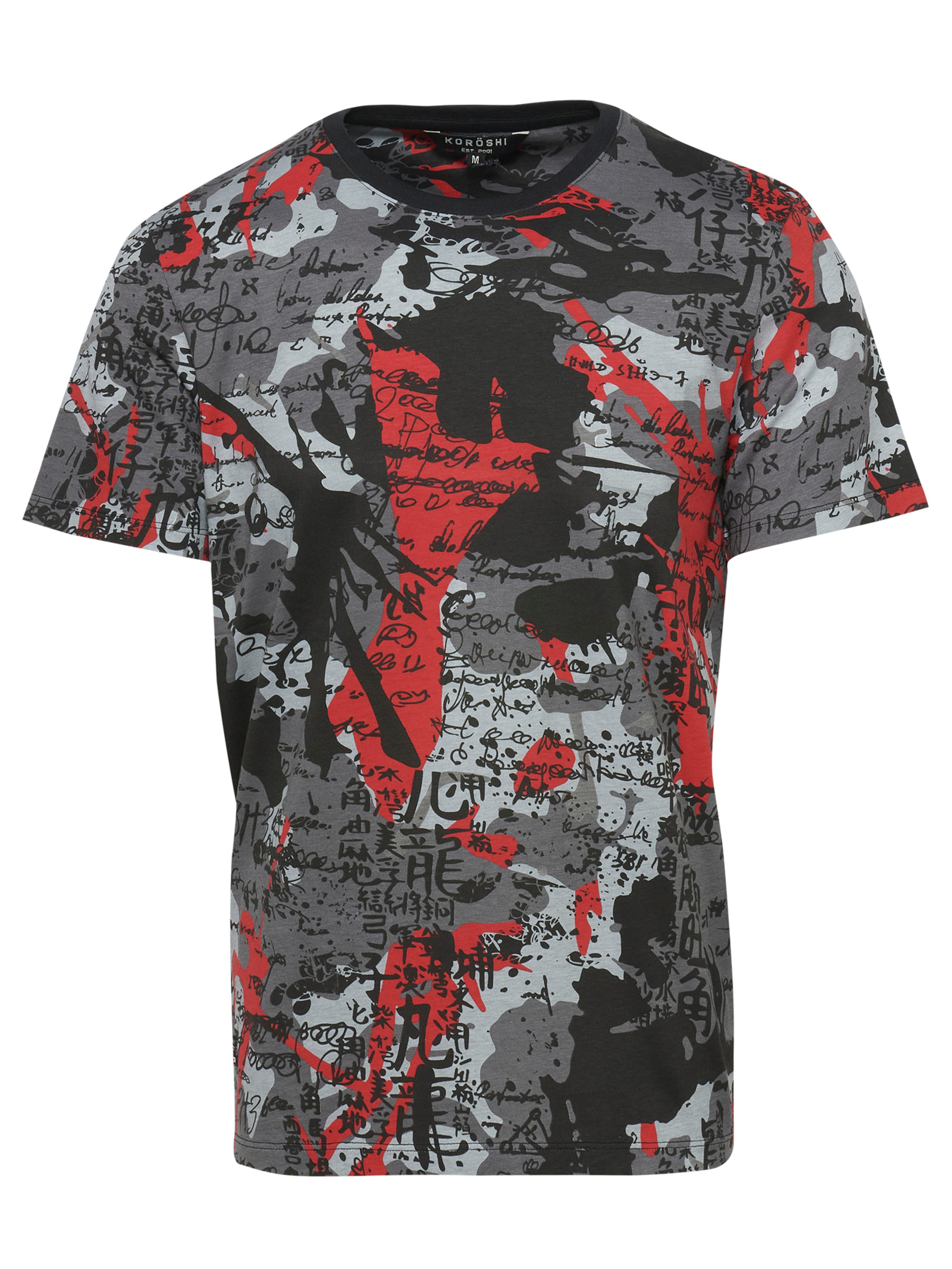 KOROSHI T-Shirt in Schwarz: Vorderseite
