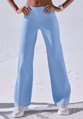 LASCANA ACTIVE Alt laienev Spordipüksid, värv sinine