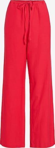 VILA Pants in Red: front