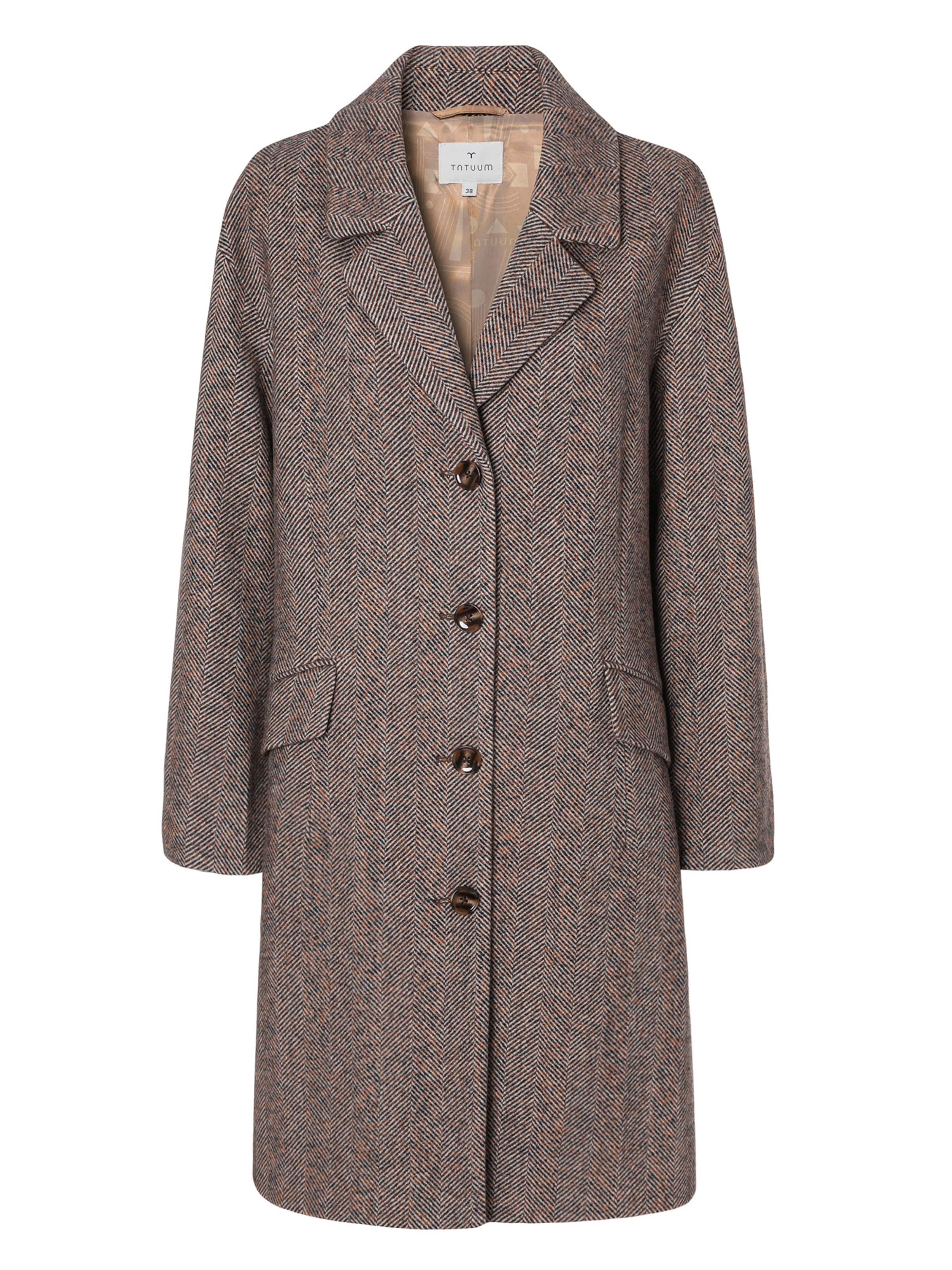 TATUUM Демисезонное пальто 'SEWI' в Коричневый: спереди