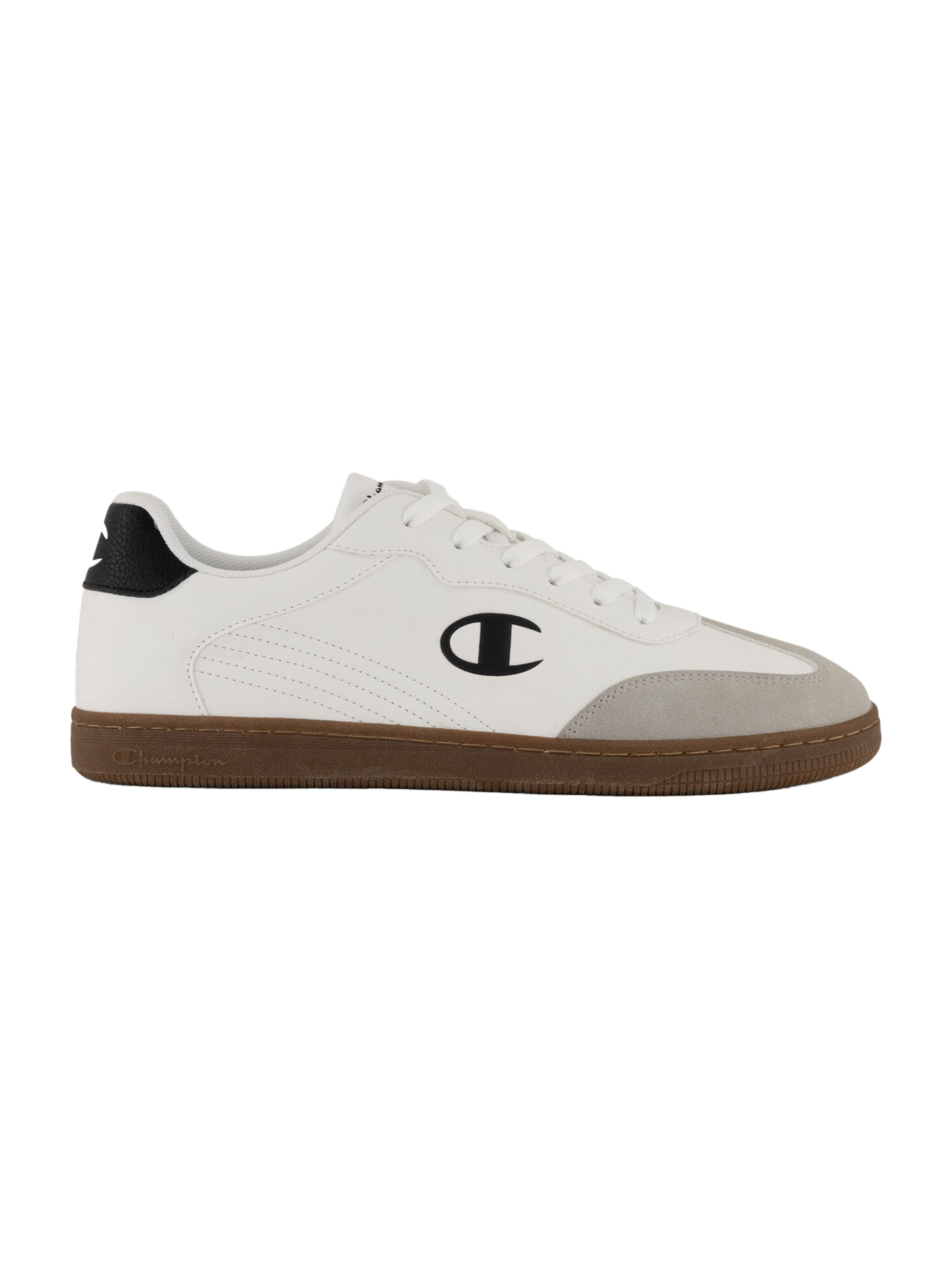 Champion Authentic Athletic Apparel Platform trainers 'PRESTIGE' in White: front