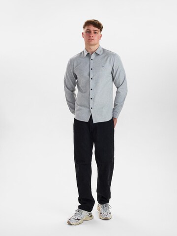 Dxnmxrk Shirt 'DXDerry' in Grey