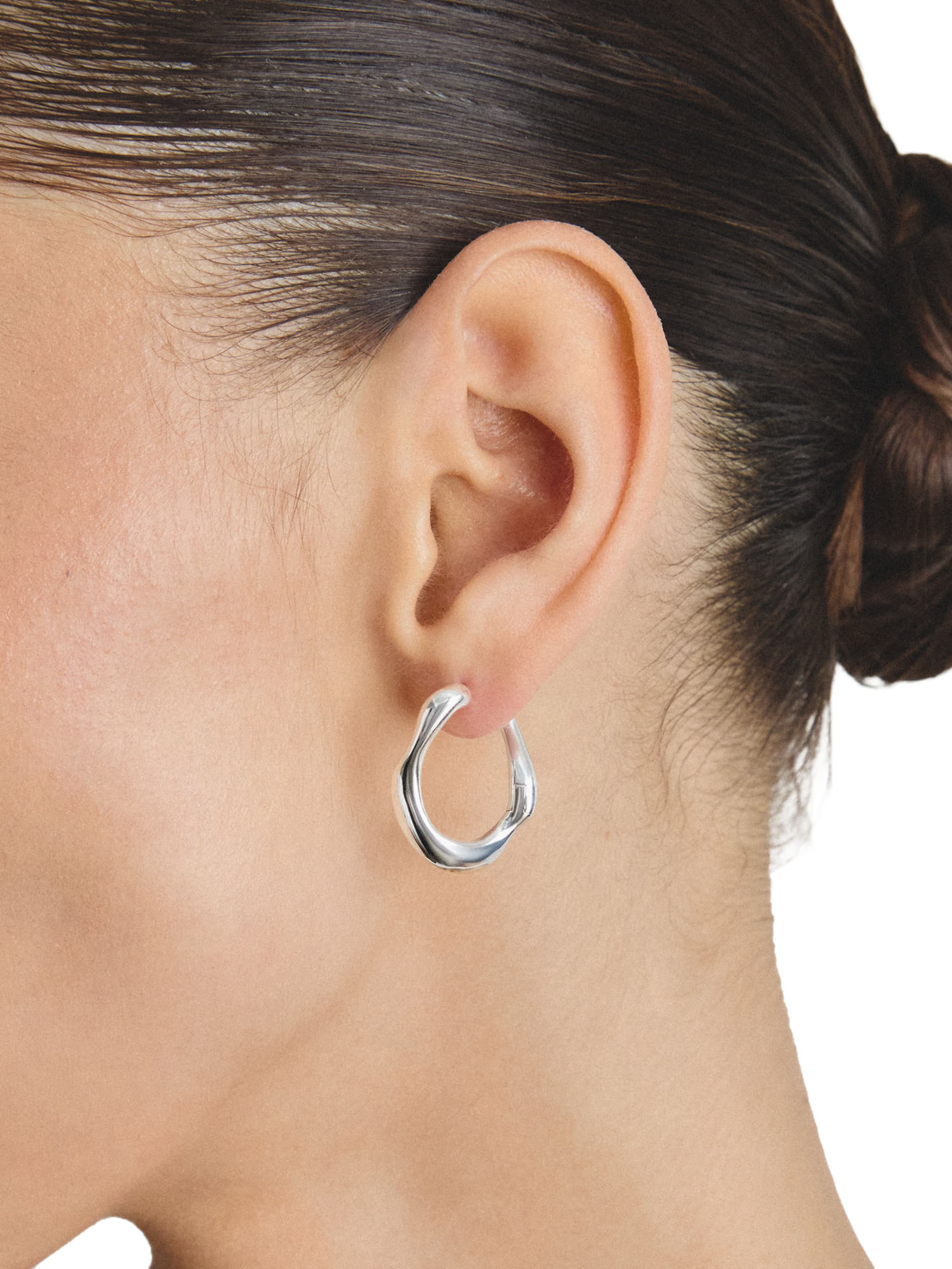 Thomas Sabo Creolen in Silber: Vorderseite