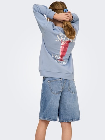 ONLY Sweatshirt 'Philea' in Blue
