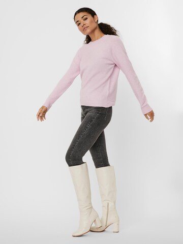 VERO MODA Trui 'VMDoffy' in Lila