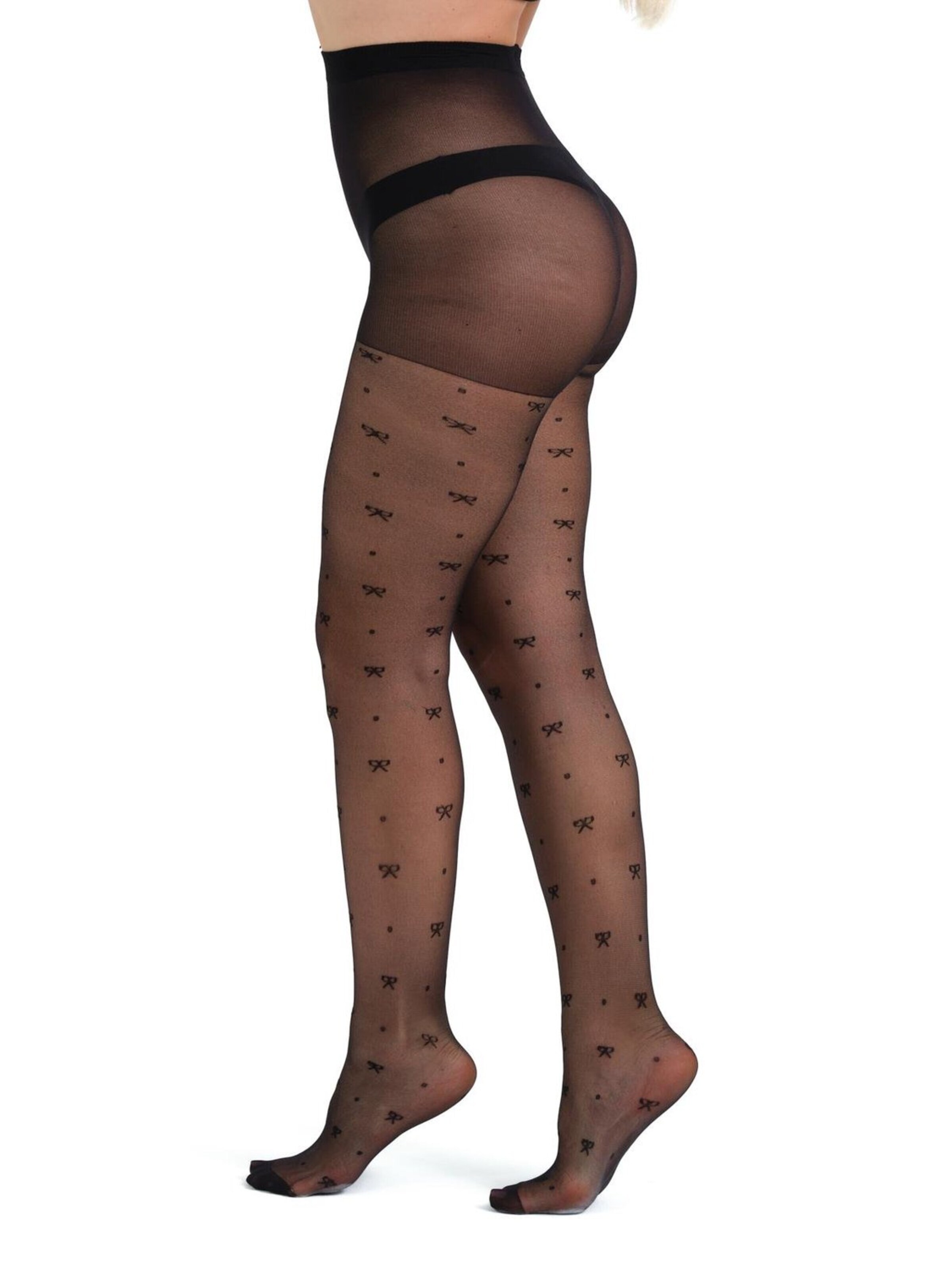 C&City Feinstrumpfhose in Schwarz