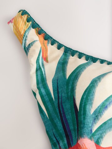 Next Bustier Badeanzug in Mischfarben