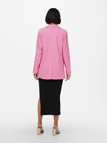 ONLY - Blazer 'Caro' em rosa