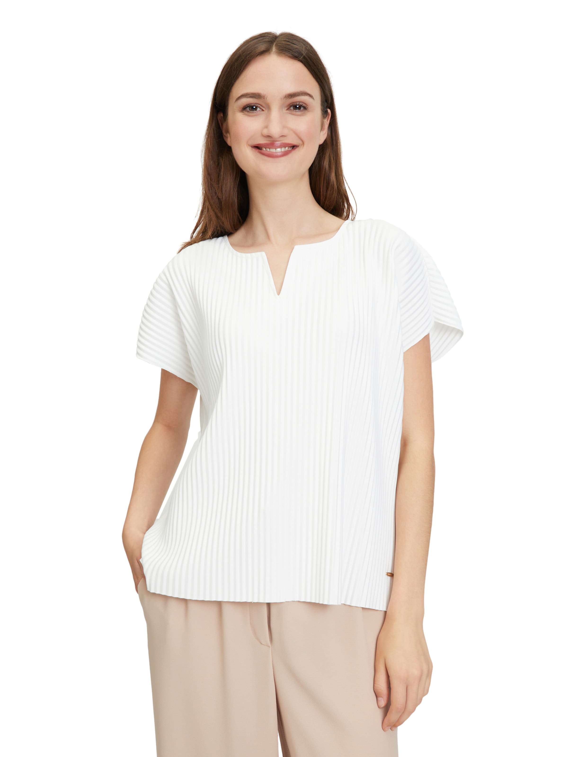 Betty & Co Shirt in White: front