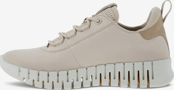 Baskets basses 'Gruuv' ECCO en beige : devant