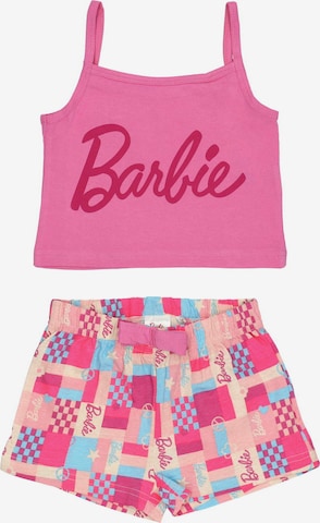 Pyjama Mattel en rose : devant