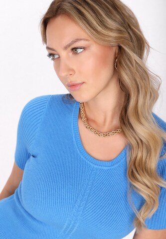 Pull-over 'Fashion Look' faina en bleu
