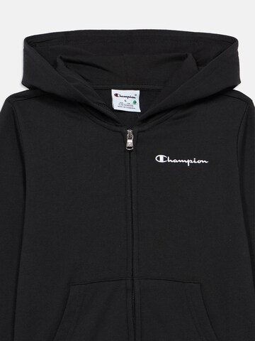Champion Authentic Athletic Apparel - Sudadera con cremallera en negro