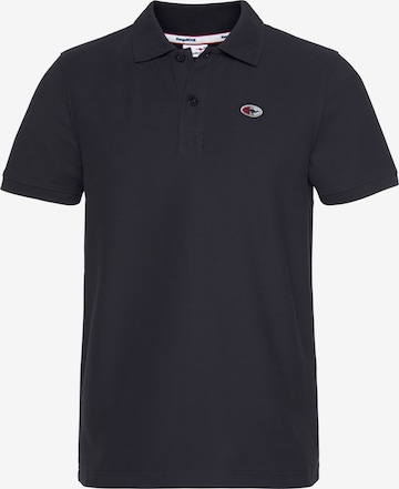 KangaROOS Poloshirt in Schwarz: Vorderseite