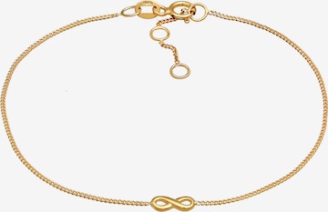 ELLI PREMIUM Armband 'Infinity' in Goud: voorkant