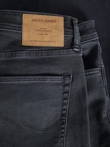 Coupe slim Jean 'GLENN' JACK & JONES en gris