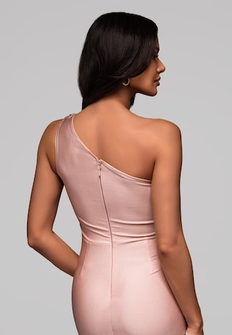 Ombre Avondjurk in Roze