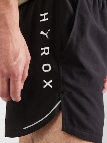 PUMA Normalny krój Spodnie sportowe 'PUMA X HYROX 6' w kolorze czarny
