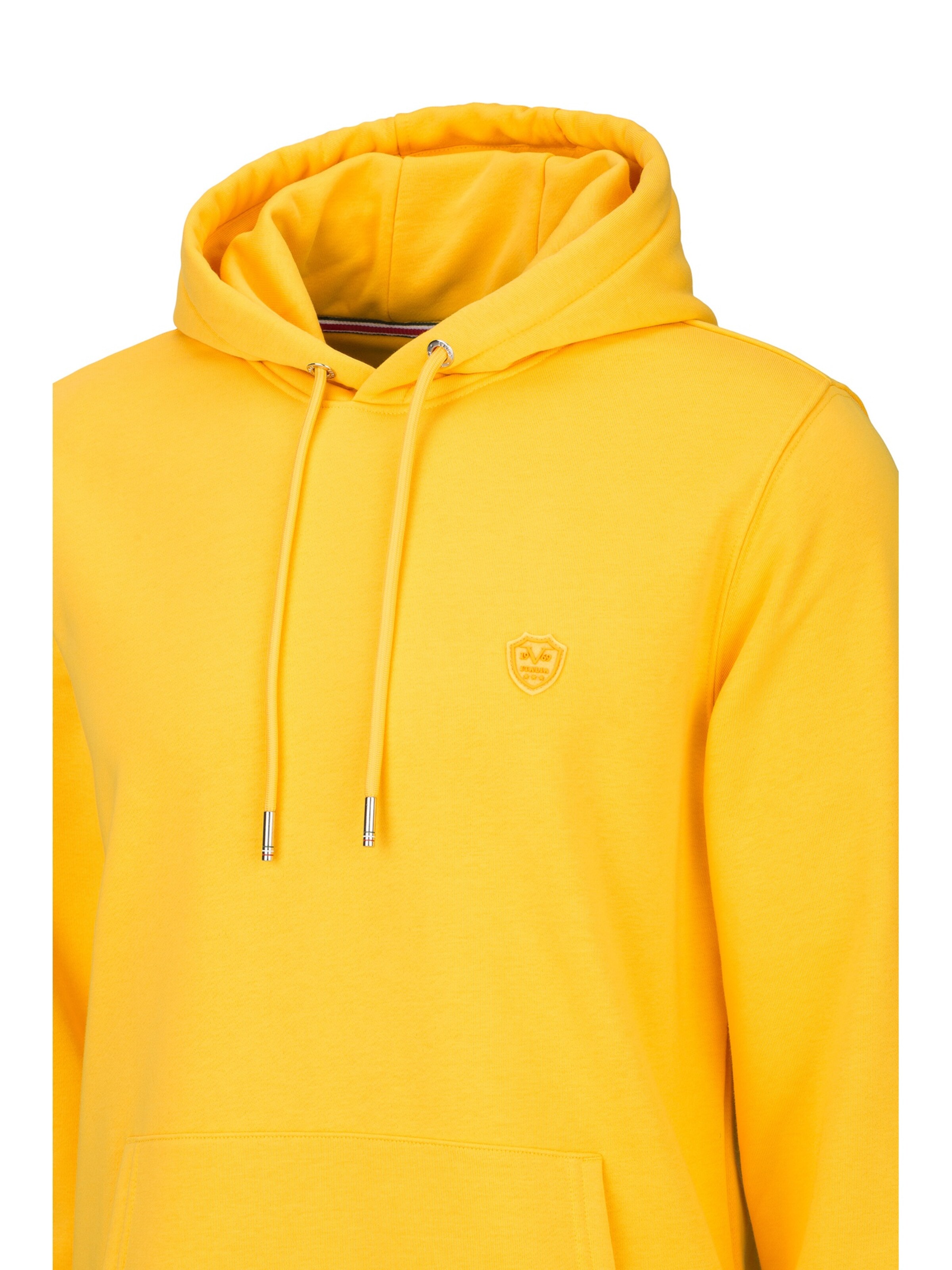 19V69 ITALIA Sweatshirt 'Matteo' in Yellow