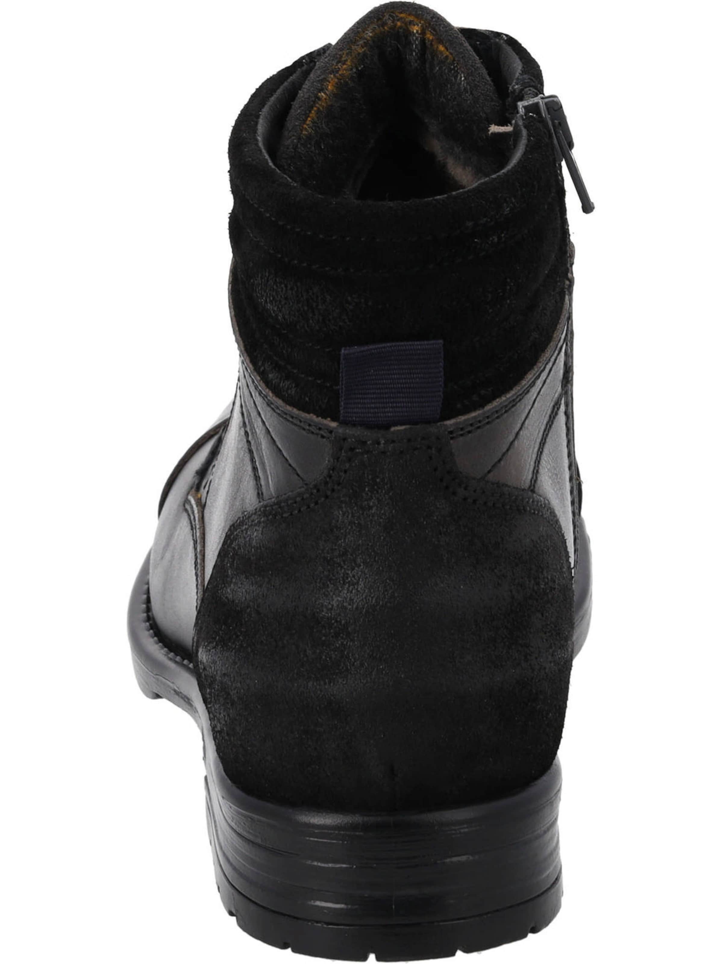 Bottes à lacets 'Ferben' Palado en noir