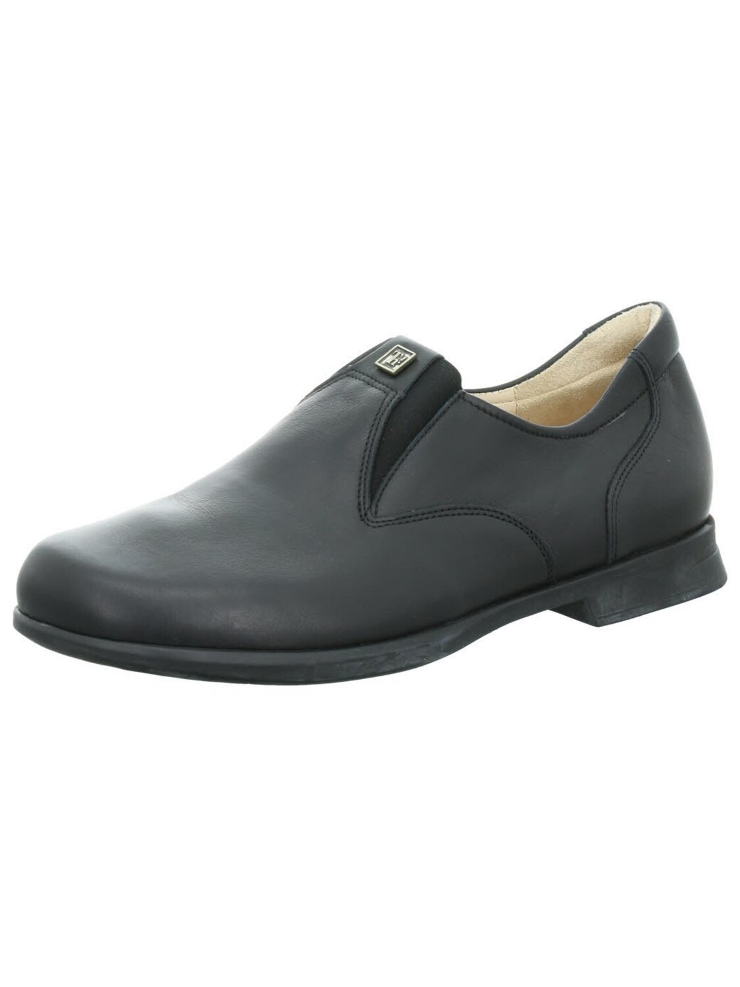 Think Slipper 'Slipper Herren 88672-00 Echtleder in schwarz'‌‌ in 42 in schwarz, Produktansicht